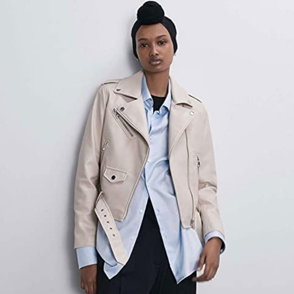 Zara Jackets & Blazers - Zara NWOTs Faux Leather Moto Jacket